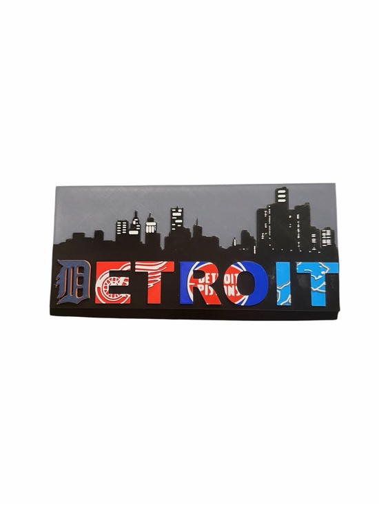 Other - Detroit Skyline Sports 3d Print 10in X 4in